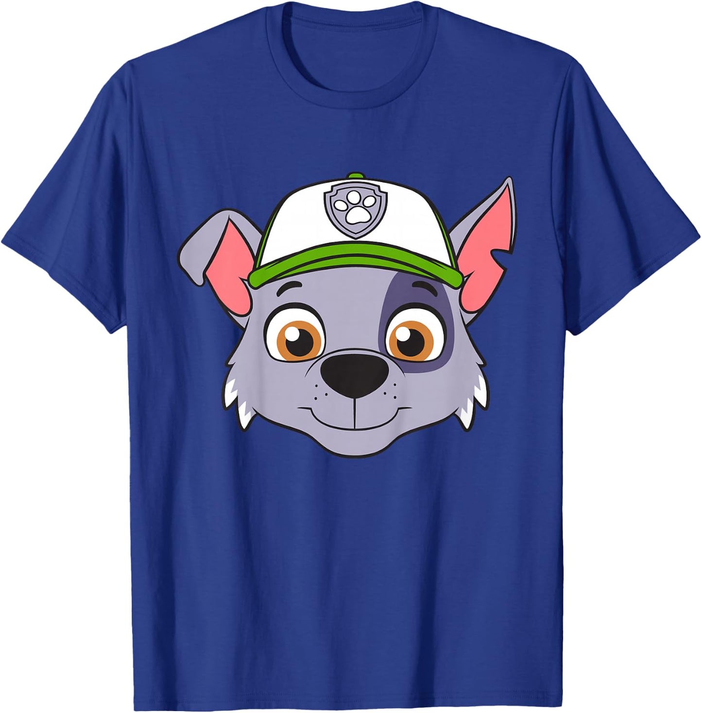 Kids PAW Patrol Large Rocky Character T-Shirt - T-Shirt | Royal