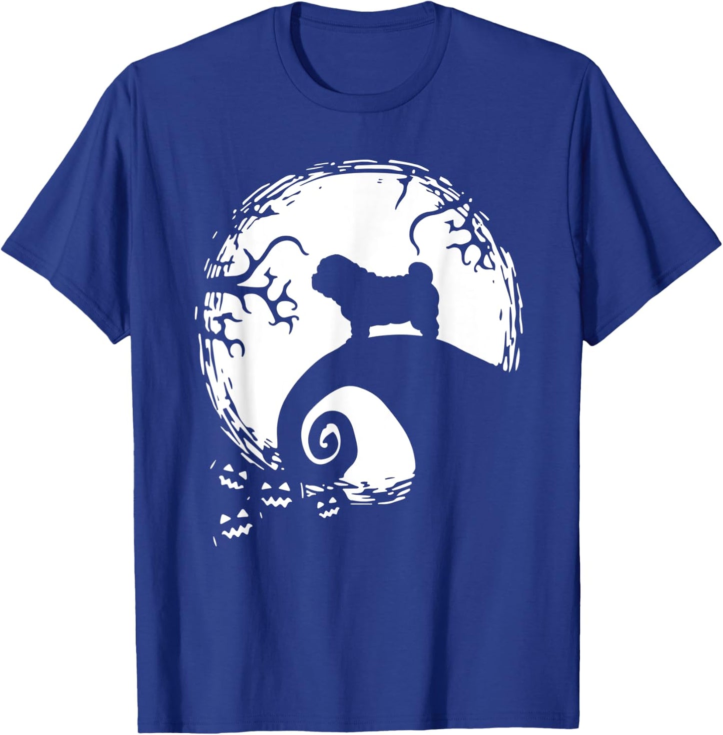 Shar Pei Moon Halloween T-Shirt - T-Shirt | Royal