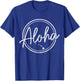 Hawaii Aloha Hawaiian Islands Surfer Souvenir T-Shirt - T-Shirt | Royal