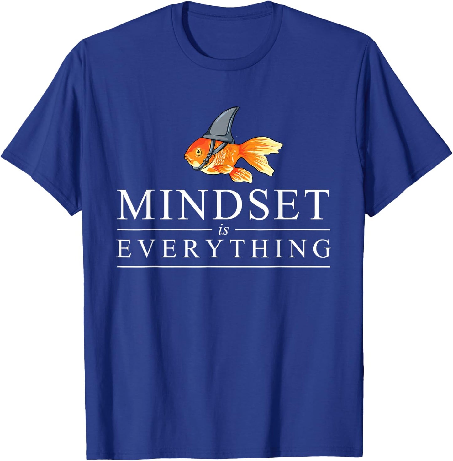 Mindest is Everything - Motivational Quote Inspiration Small T-Shirt - T-Shirt | Royal