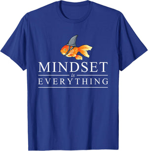 Mindest is Everything - Motivational Quote Inspiration Small T-Shirt - T-Shirt | Royal