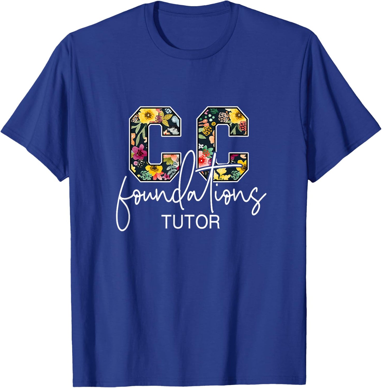 CC Foundations Tutor Classical Conversations Homeschool Mom T-Shirt - T-Shirt | Royal