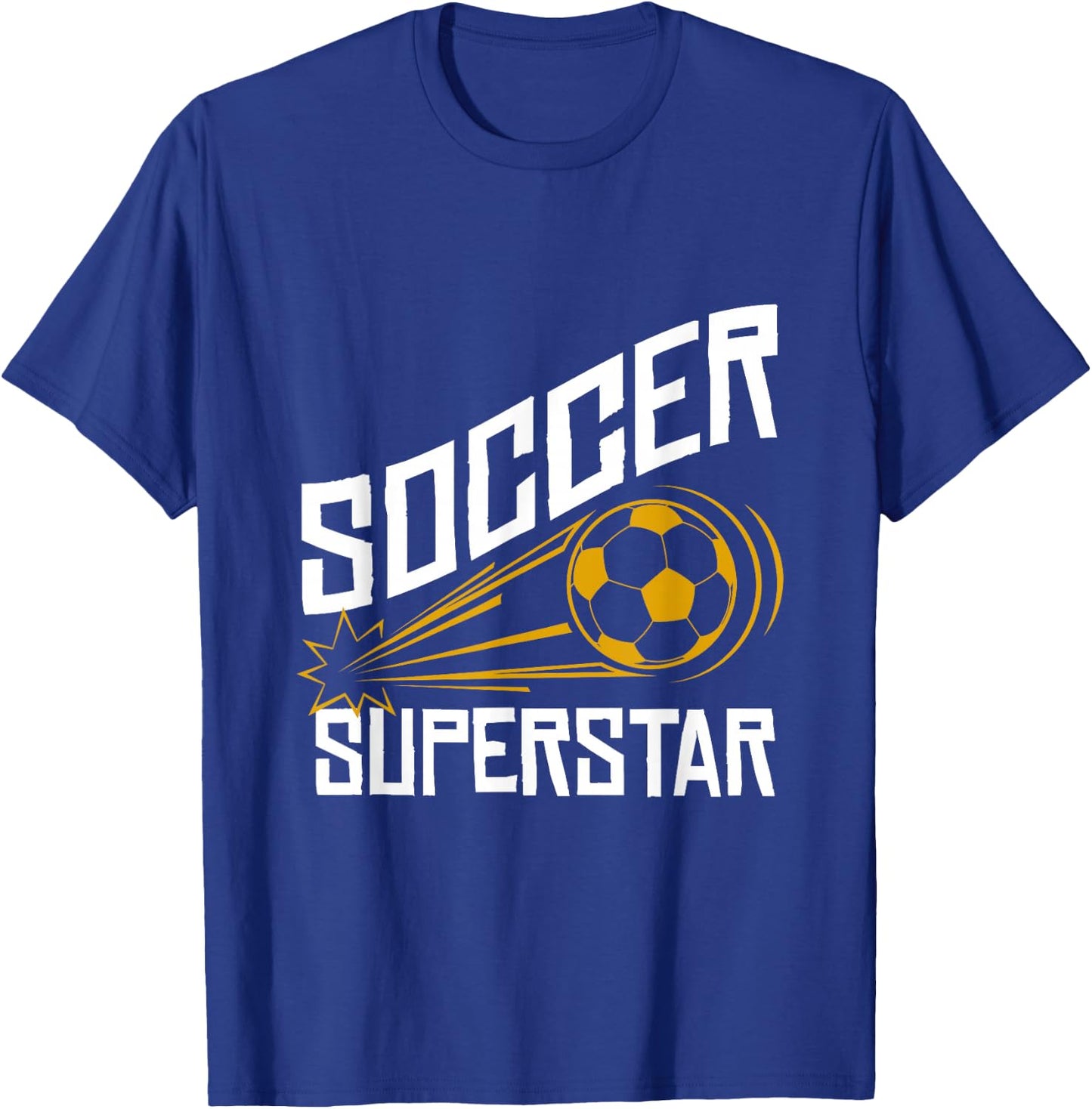 Soccer Superstar Soccer Goalie Sport T-Shirt - T-Shirt | Royal