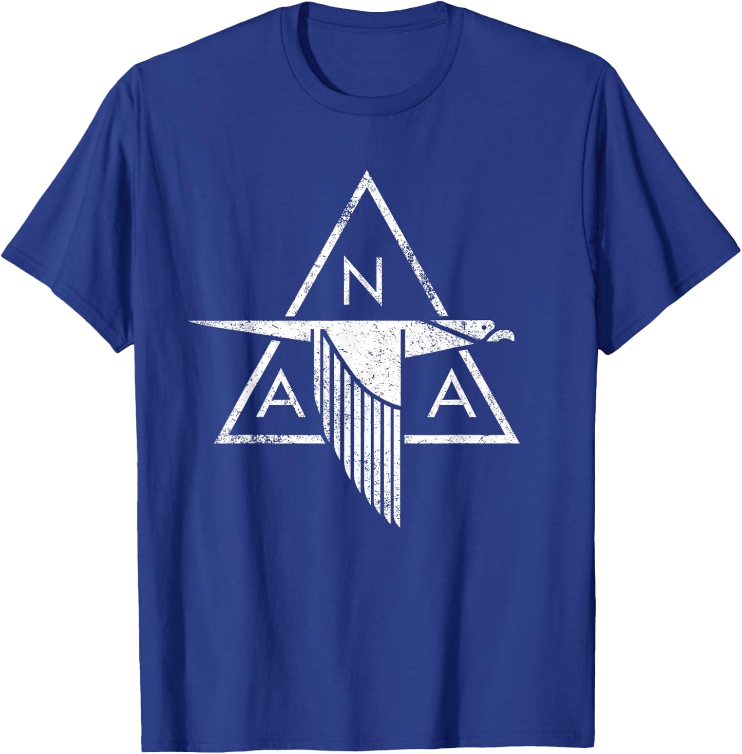 North American Aviation | Vintage NAA Logo T-Shirt - T-Shirt | Royal