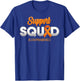 Support Squad Leukemia Awareness Warrior Fight Women T-Shirt - T-Shirt | Royal