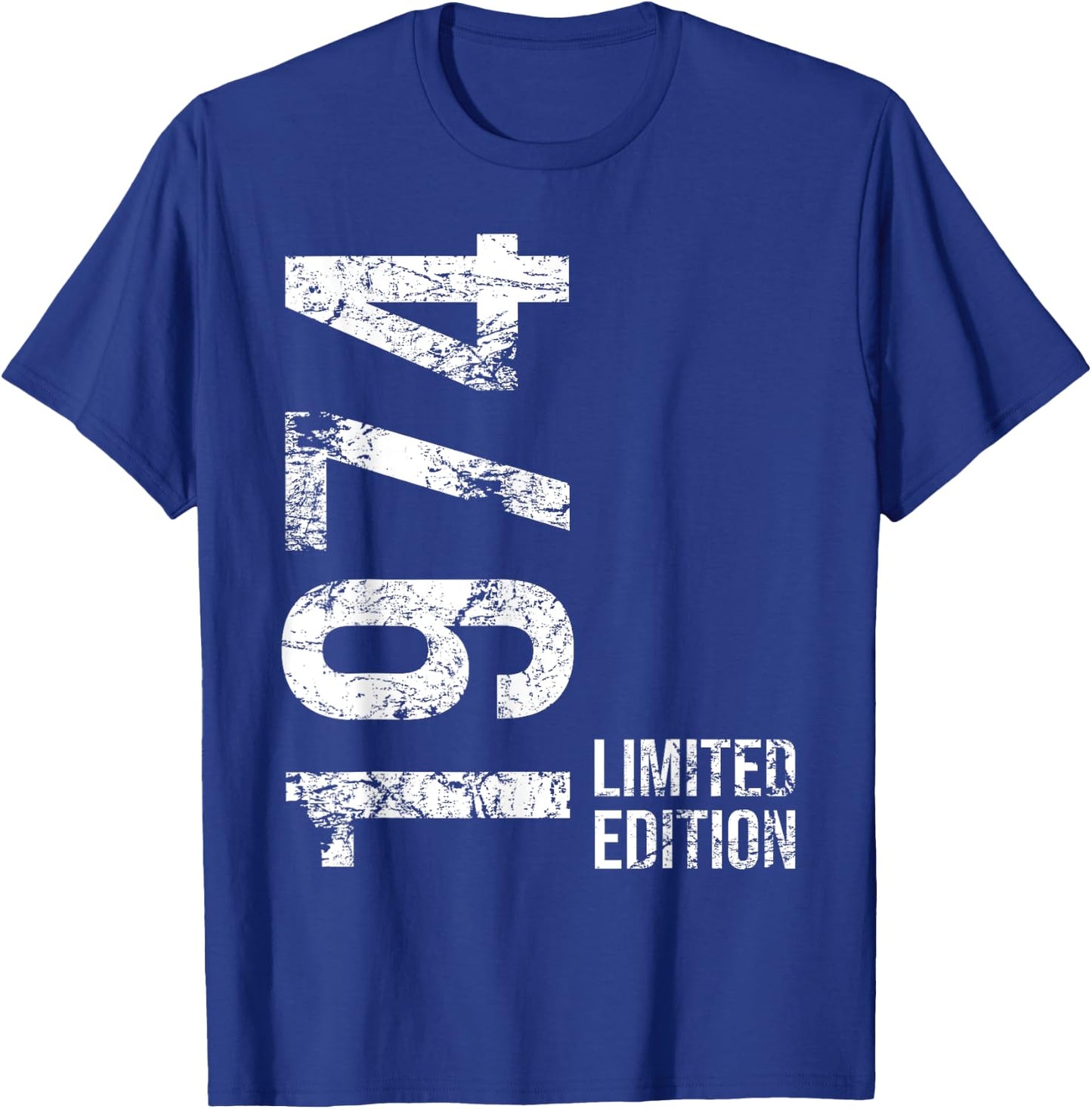 51st Birthday 51 Years Old Man Woman Vintage 1974 T-Shirt - T-Shirt | Royal