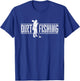 Dirt Fishing - Metal Detecting Treasure Hunting Detectorist T-Shirt - T-Shirt | Royal