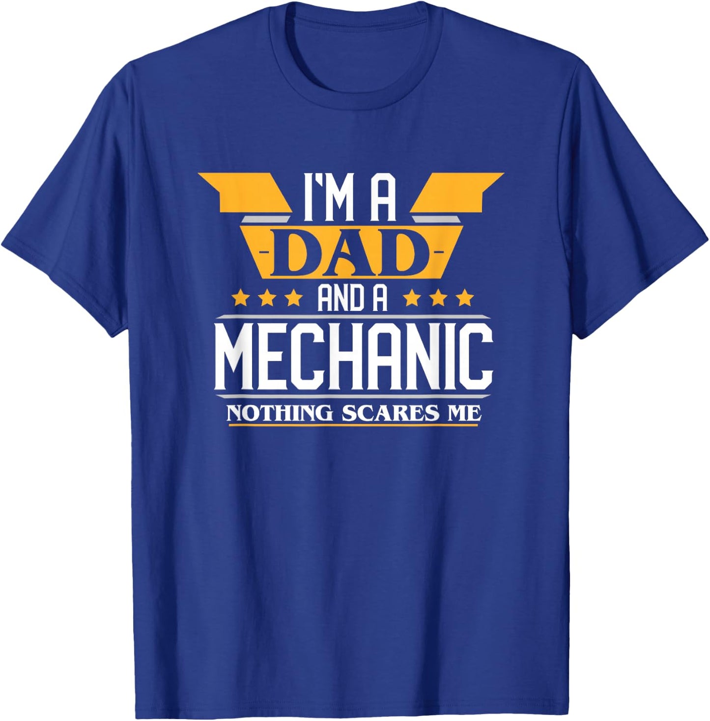Mechanic Gifts Men's Funny Mechanic Father's Day T-Shirt - T-Shirt | Royal