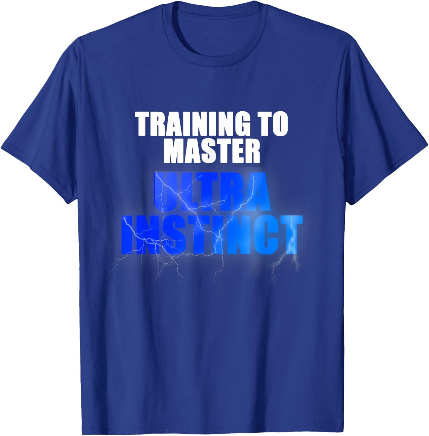 Ultra Instinct Training Gym Workout Anime Manga Shirt T-Shirt - T-Shirt | Royal