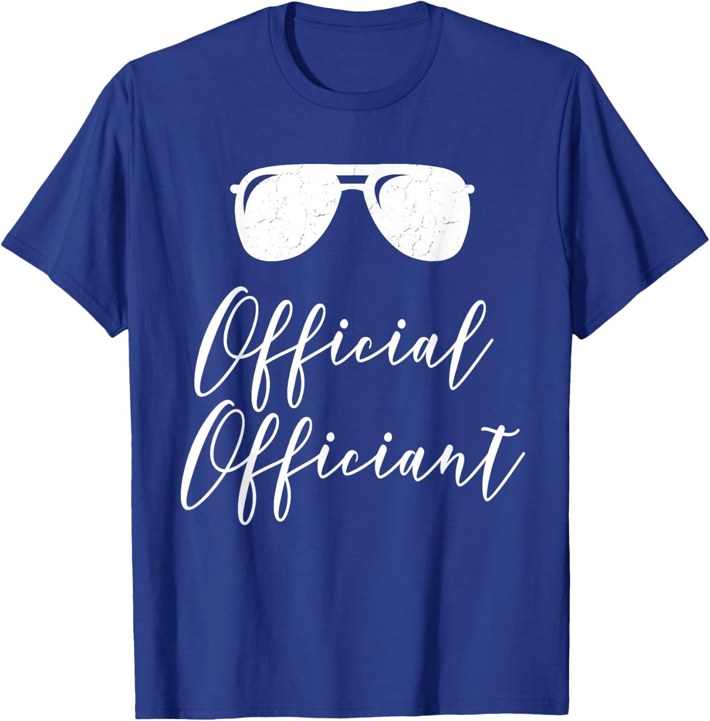 Official Officiant Wedding Officiant Proposal T-Shirt - T-Shirt | Royal
