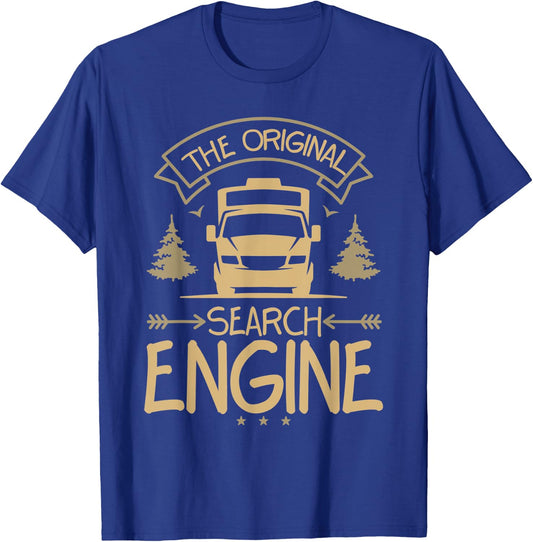 Funny Original Search Engine Vans Van Living Enthusiasts T-Shirt - T-Shirt | Royal