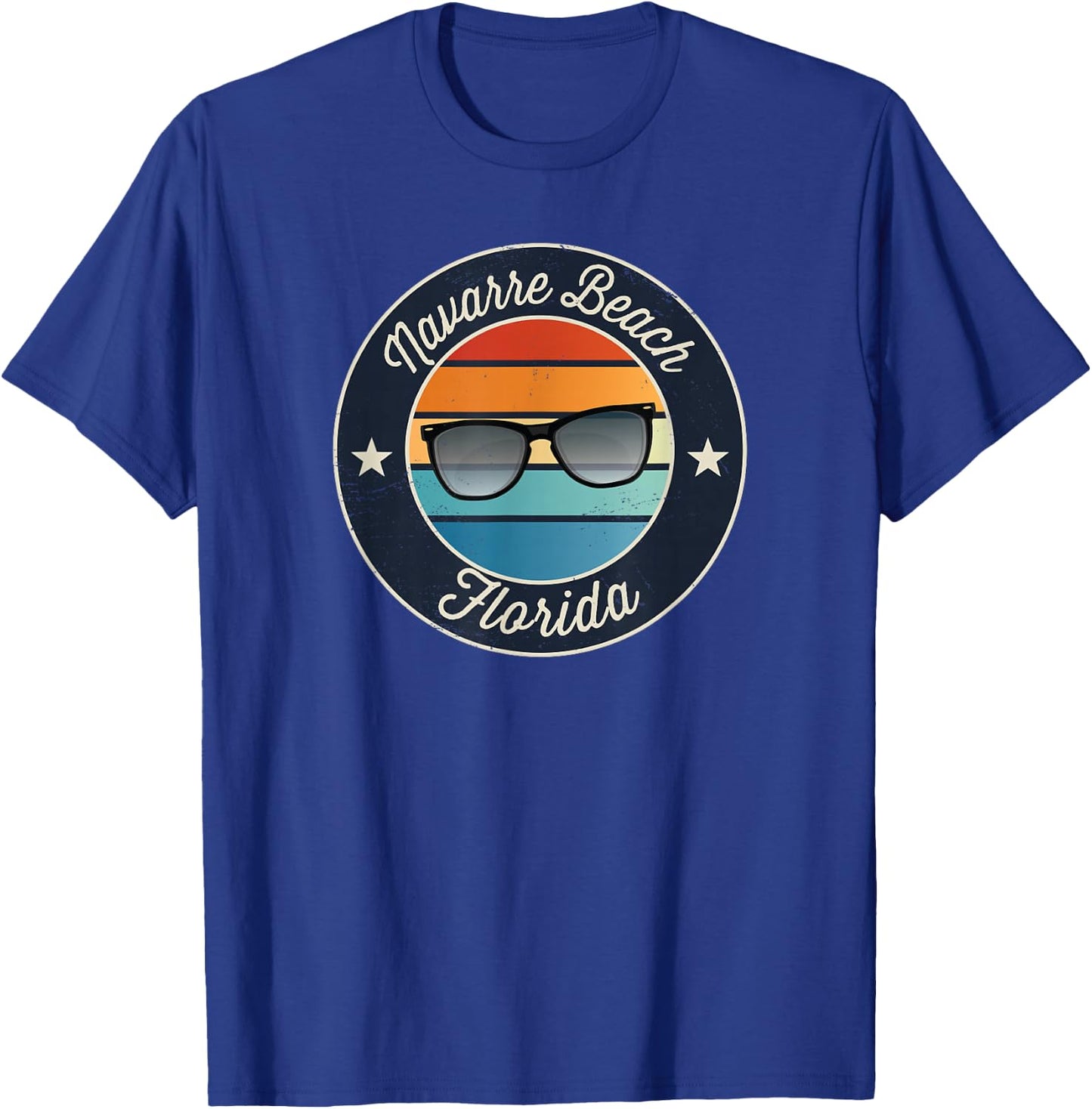 Navarre Beach Florida Souvenir Graphic T-Shirt - T-Shirt | Royal