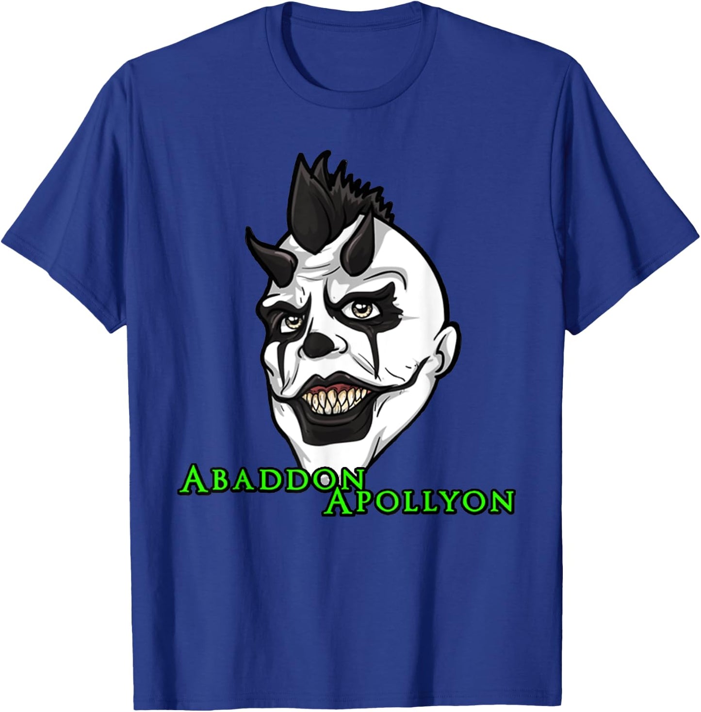 Abaddon Apollyon Face Monster_Abaddon T-Shirt - T-Shirt | Royal