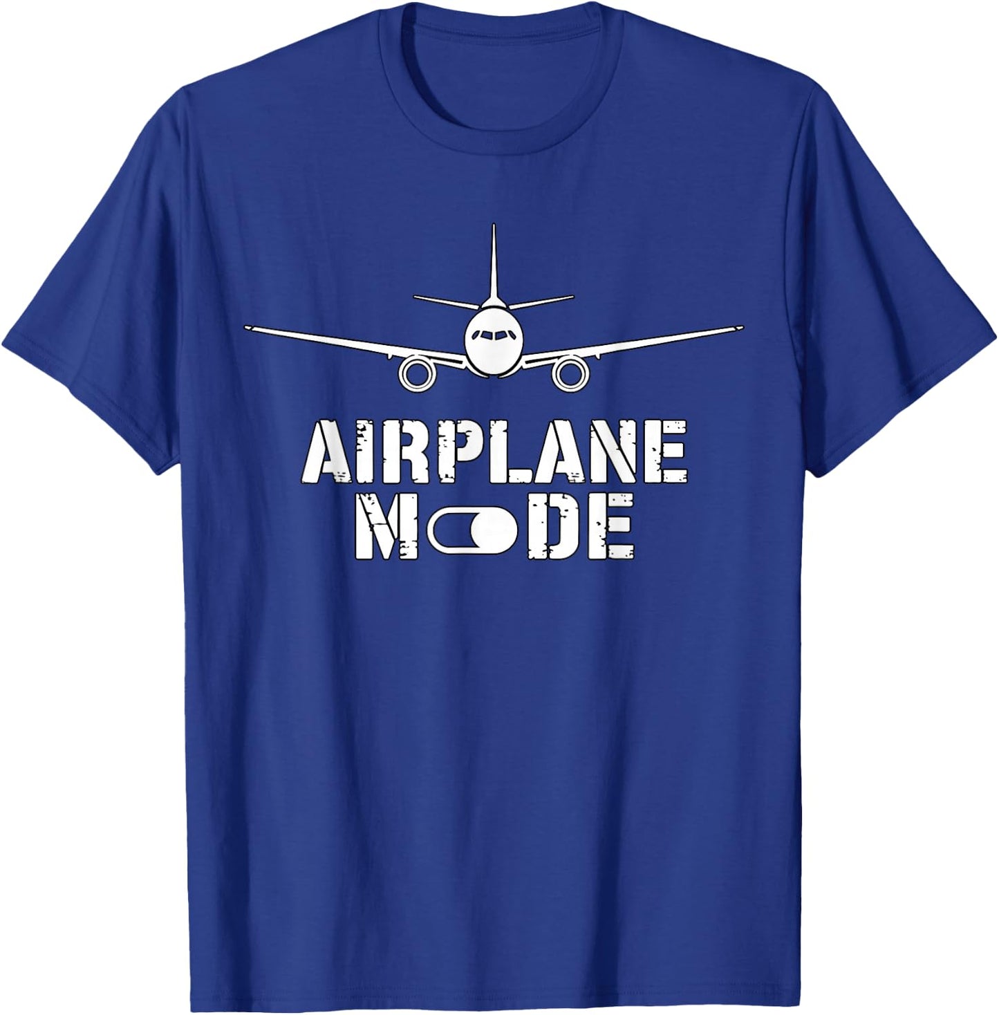 Airplane Mode Pilot Aircraft T-Shirt - T-Shirt | Royal
