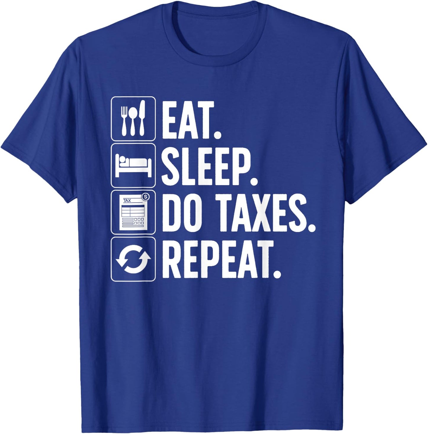 Cute Accountant Design Women Accountant Accounting T-Shirt - T-Shirt | Royal