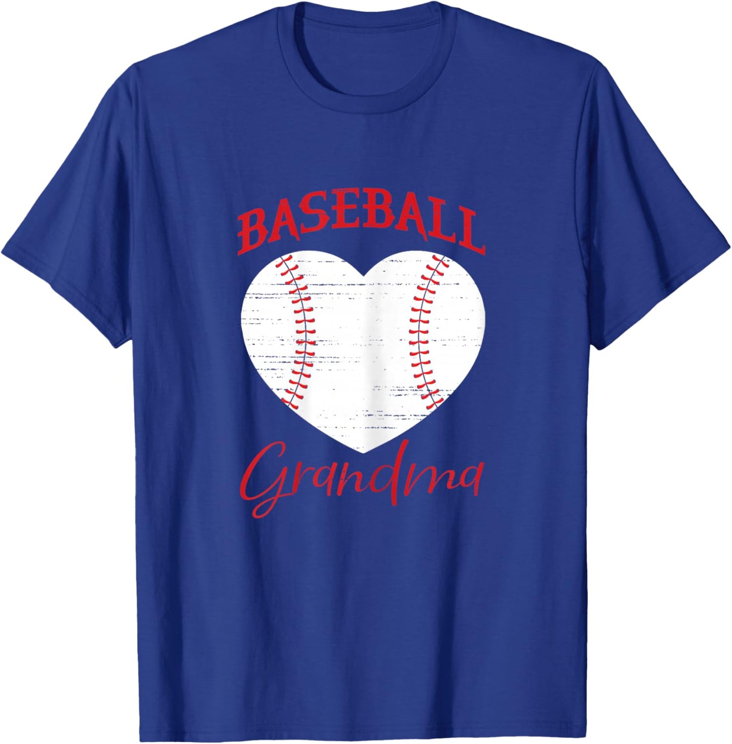 Baseball Grandma Matching Baseball family T-Shirt - T-Shirt | Royal