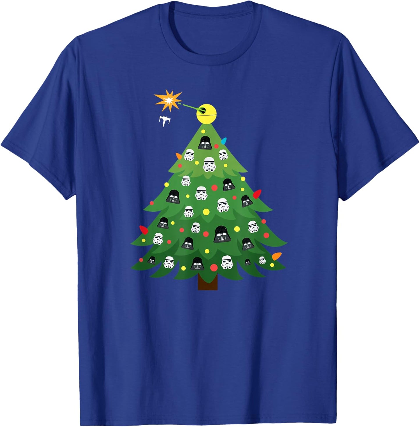Star Wars Imperial Christmas Tree Holiday T-Shirt - T-Shirt | Royal