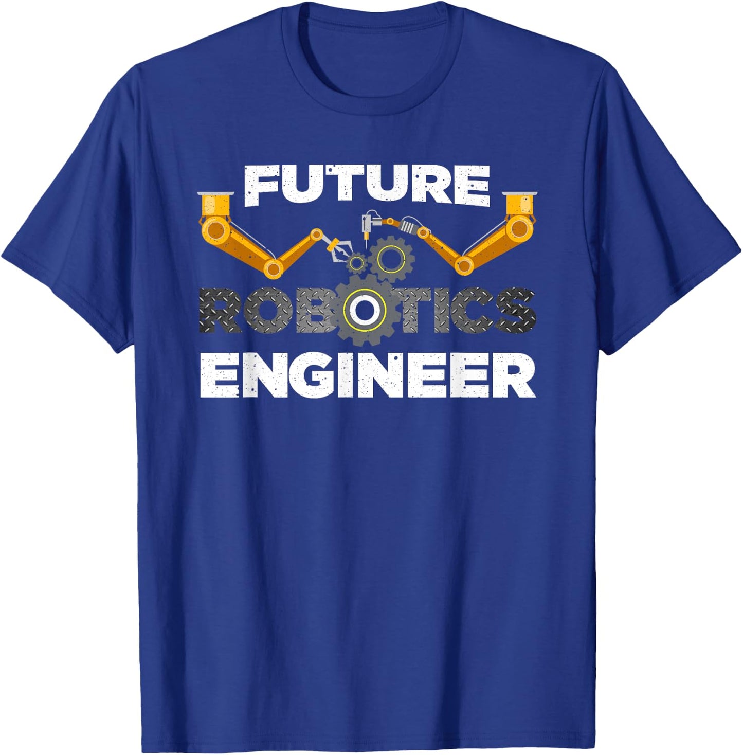 Funny Robotics Art For Kids Men Women Robotic Engineering T-Shirt - T-Shirt | Royal