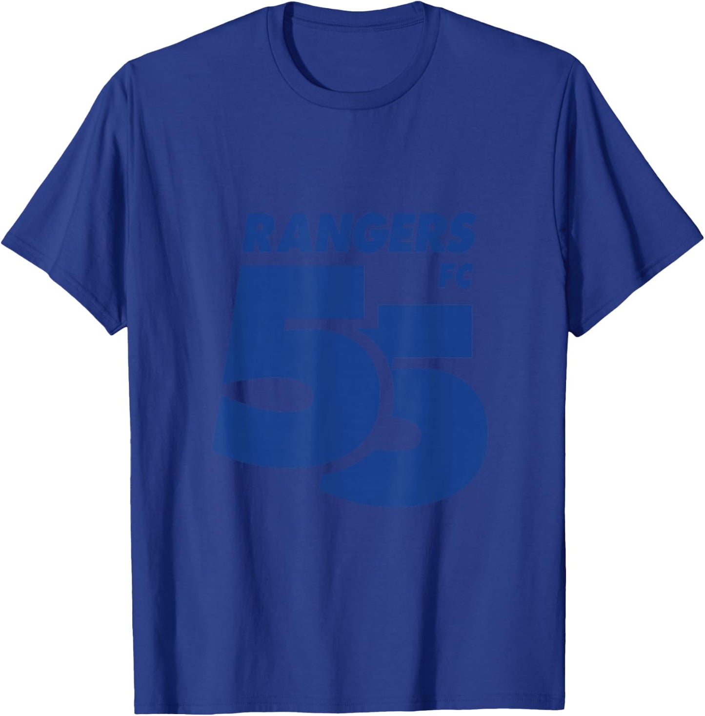 RFC 55th Scottish Premiership Winners Rangers Champion55 T-Shirt - T-Shirt | Royal