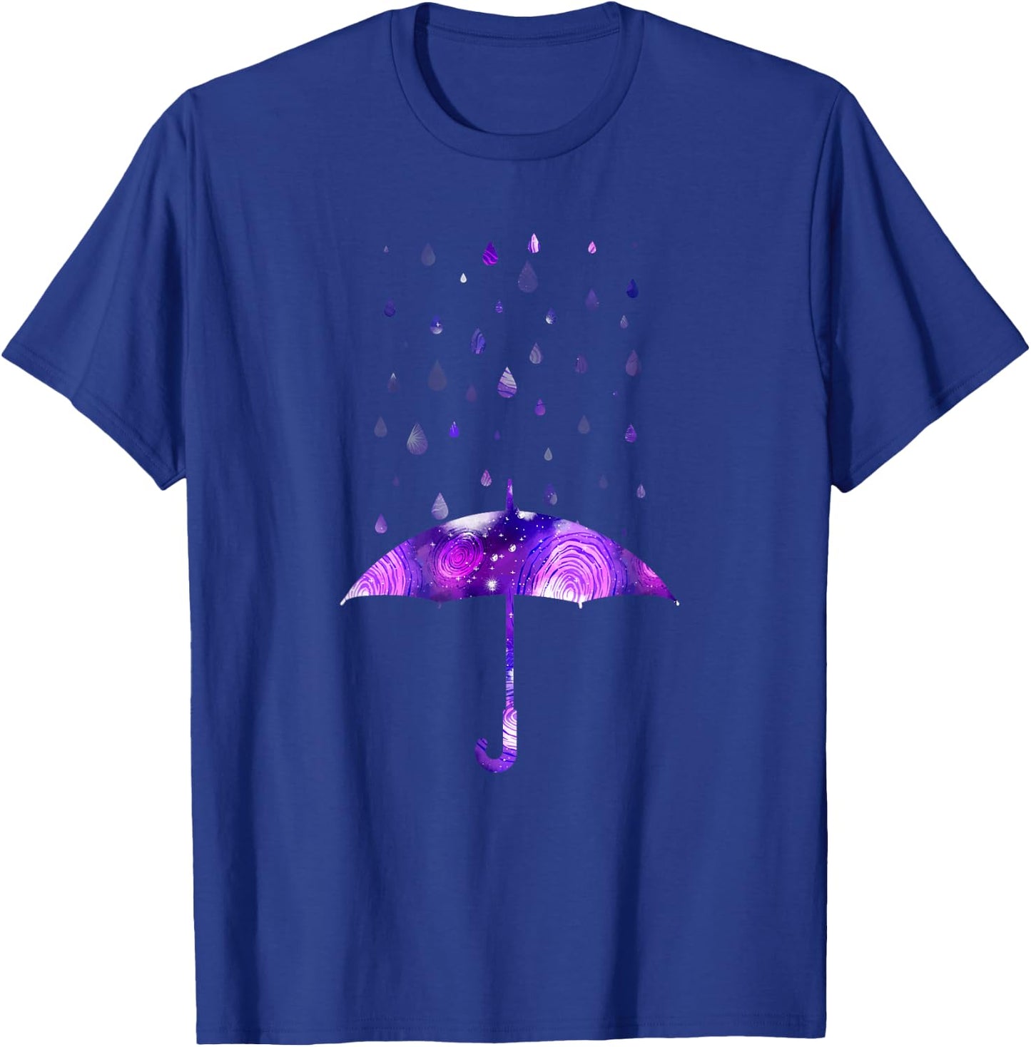 Rain Purple Umbrella For Violet Favorite Color T-Shirt - T-Shirt | Royal
