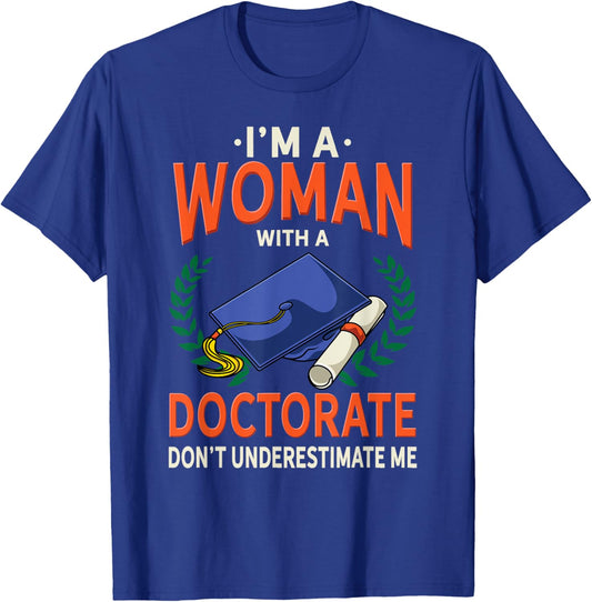 Doctor's grade gift - funny Gift graduation T-Shirt - T-Shirt | Royal