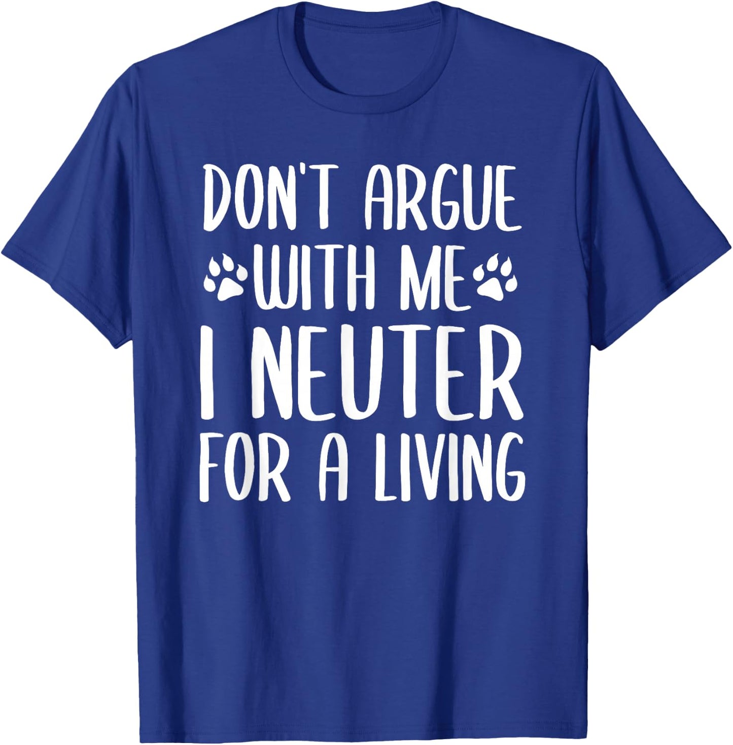 Funny Veterinarian Art Men Women Vet Tech Assistant Doctors T-Shirt - T-Shirt | Royal