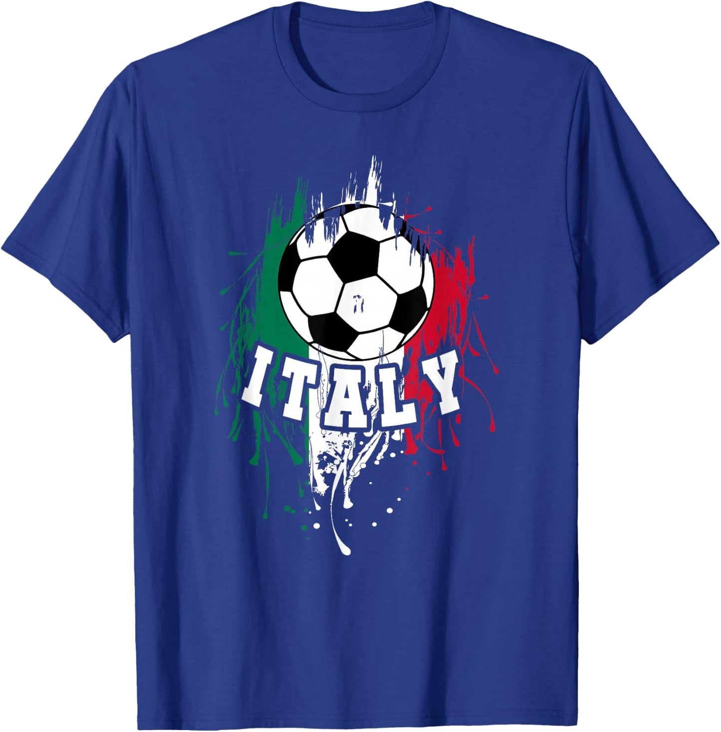 Italy Soccer Italian Football Italy Futbol T-Shirt - T-Shirt | Royal