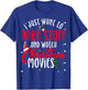 I Just Want To Bake Stuff And Watch Christmas Movies T-Shirt - T-Shirt | Royal