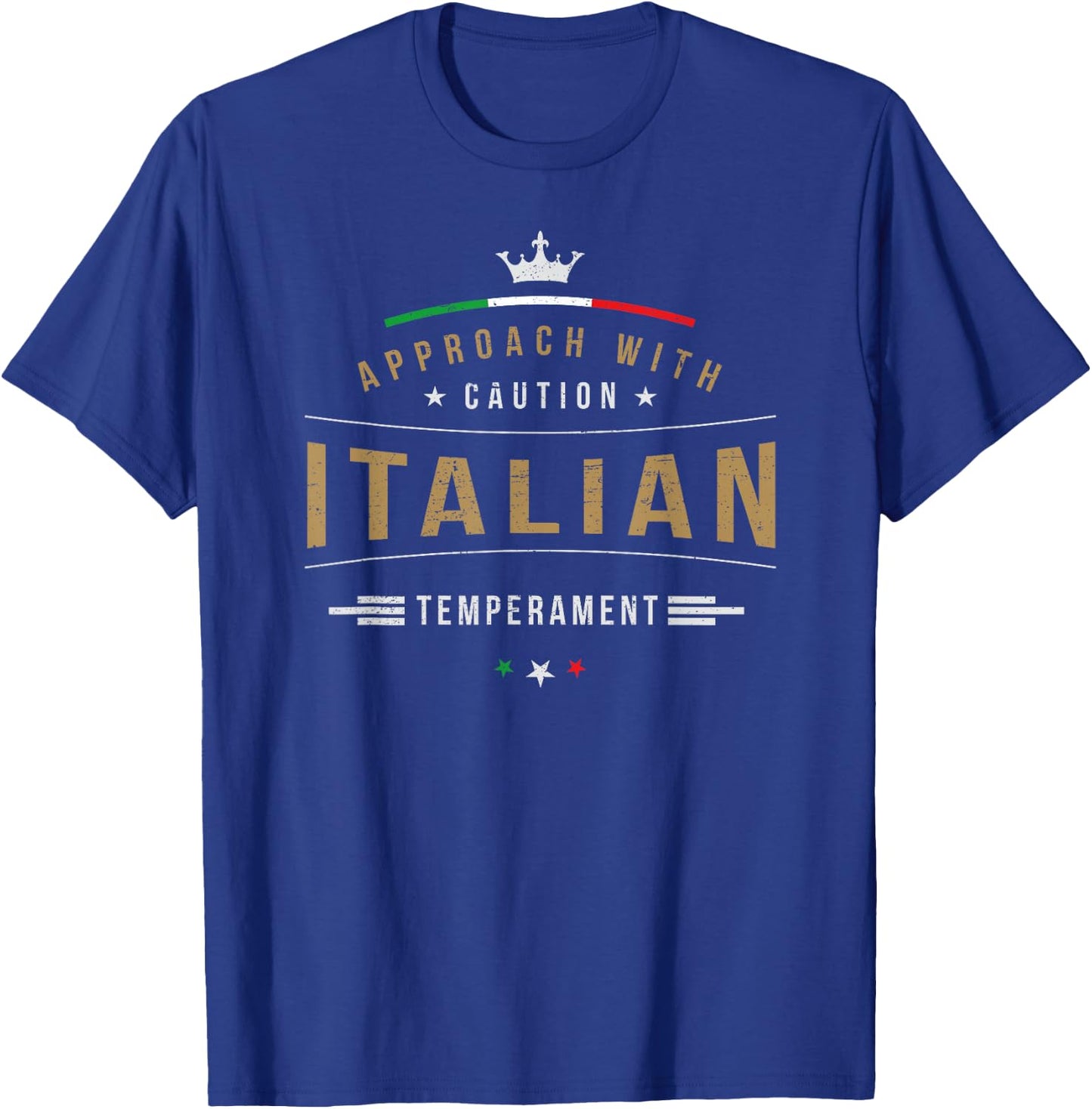 Italian Quote Funny Italy Pun Men Women T-Shirt - T-Shirt | Royal