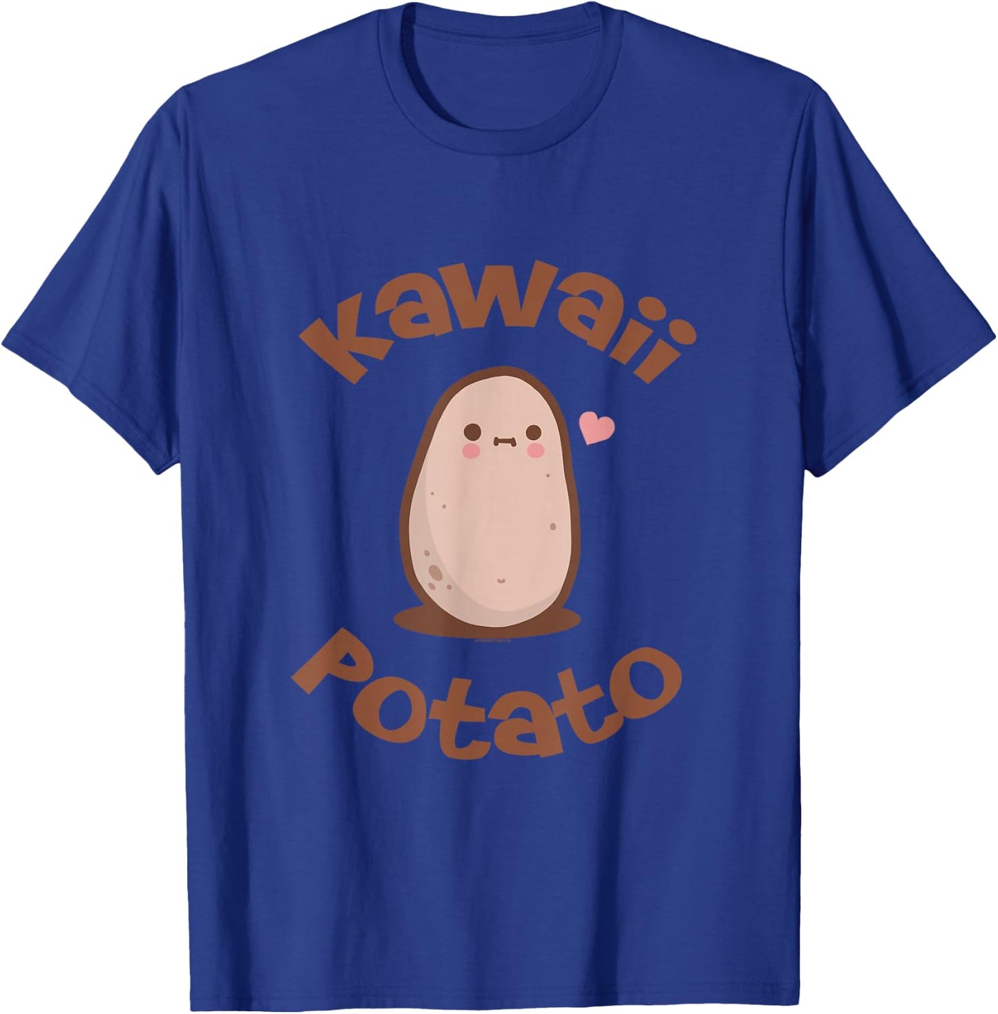Kawaii Potato Anime T-Shirt - T-Shirt | Royal