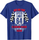 64th Birthday Speed Limit Sign 64 Years Old Funny Racing T-Shirt - T-Shirt | Royal