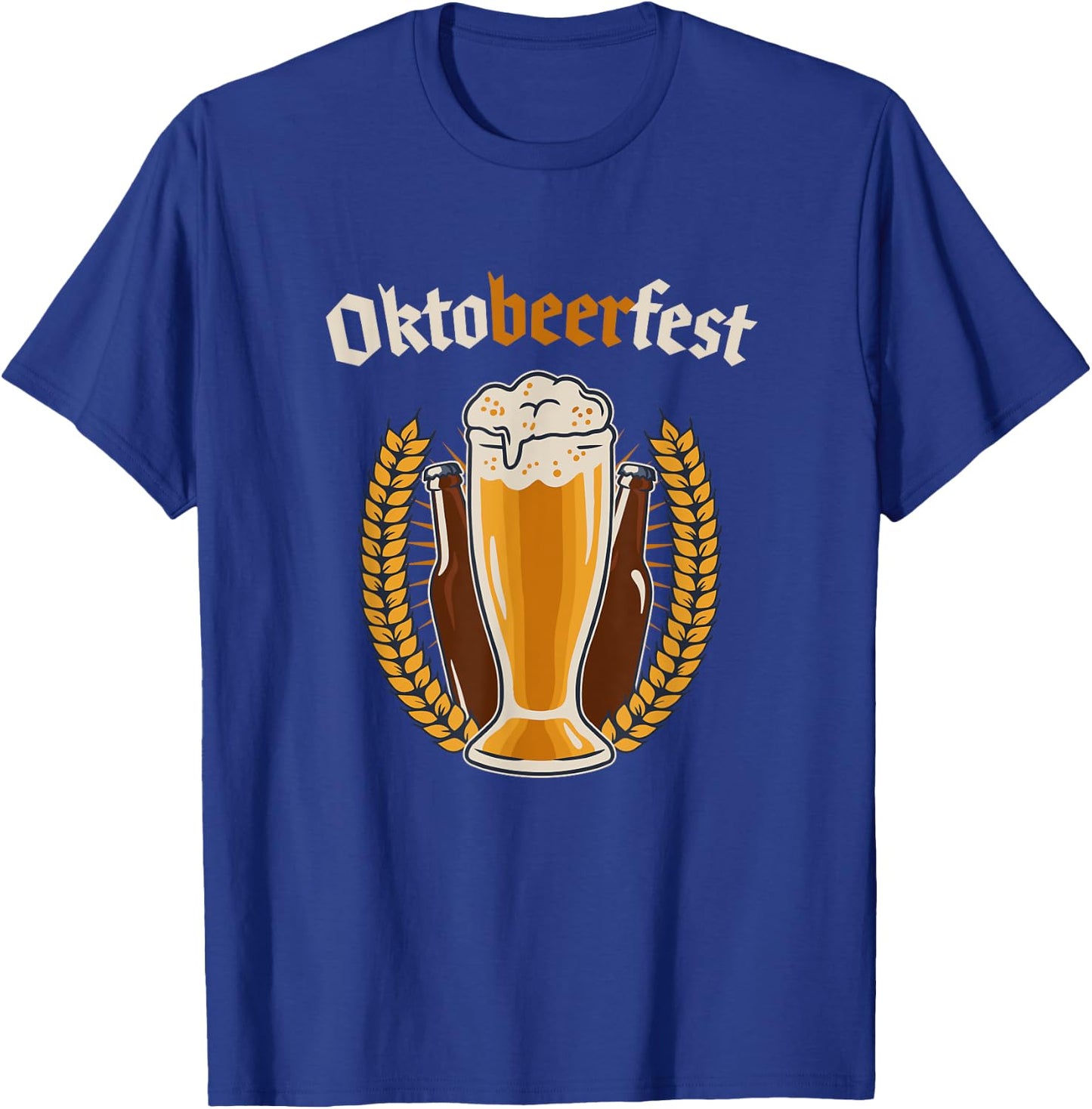 Oktoberfest Word Game Beer Festival Beer Men Fun T-Shirt - T-Shirt | Royal