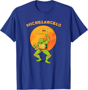 Michelangelo Standing Tall T-Shirt - T-Shirt | Royal