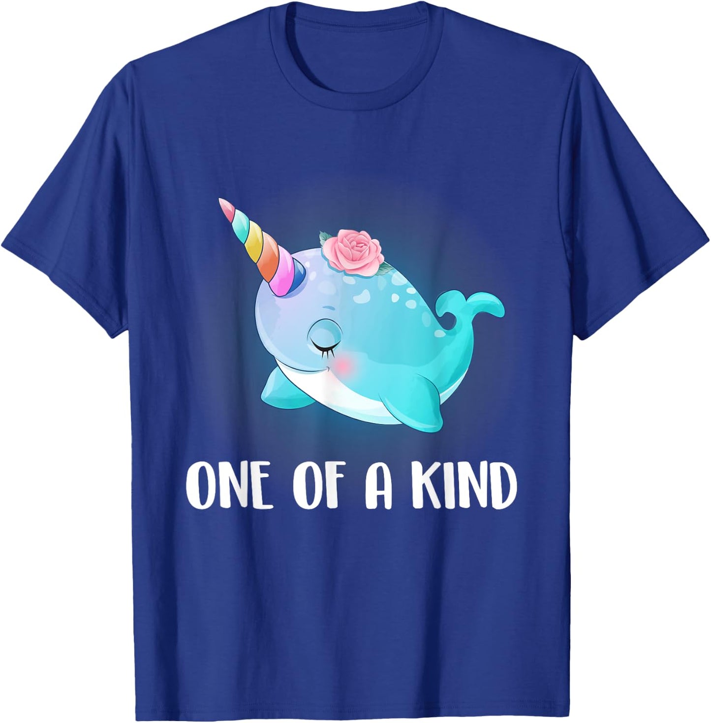 One Of A Kind T Shirt Narwhal Unicorn Shirt Narwhal Costume T-Shirt - T-Shirt | Royal