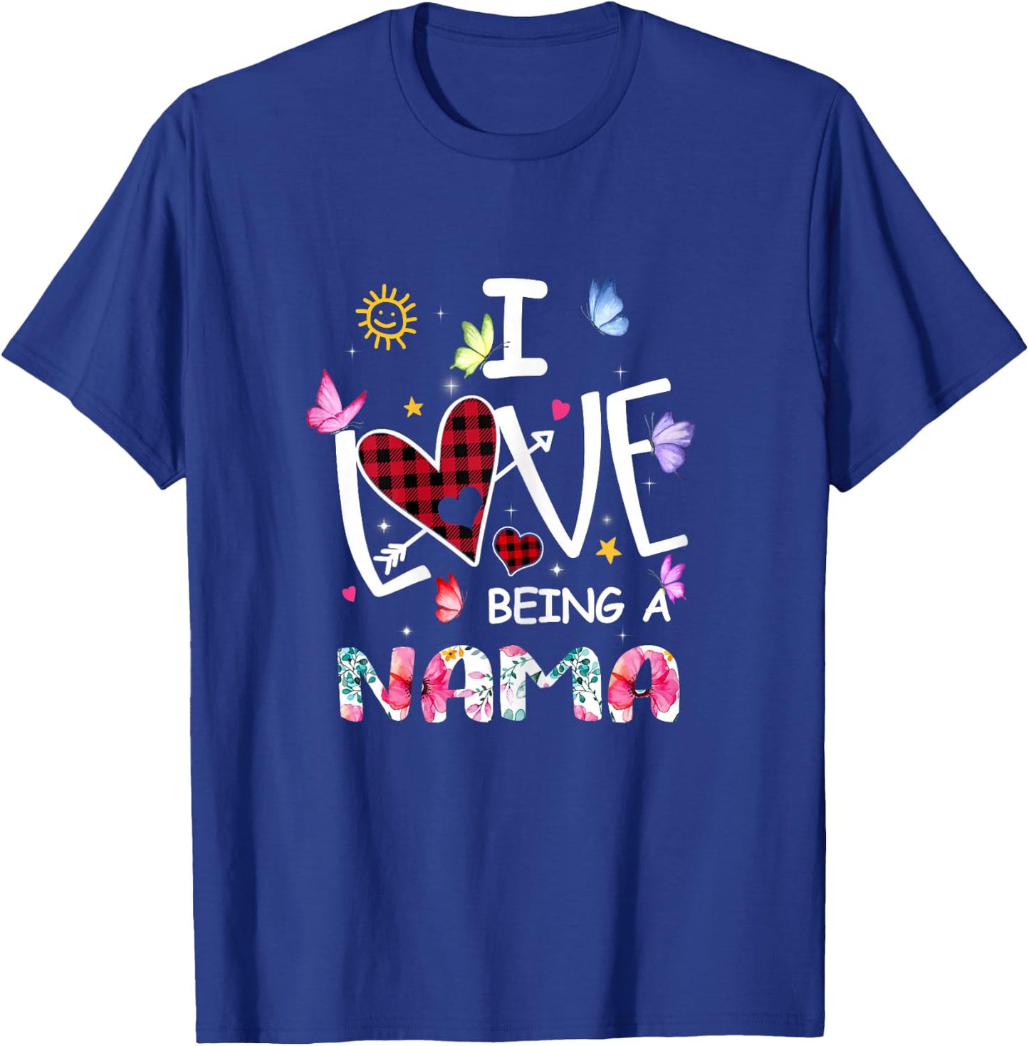 Women Love Being a Nama T-Shirt - T-Shirt | Royal