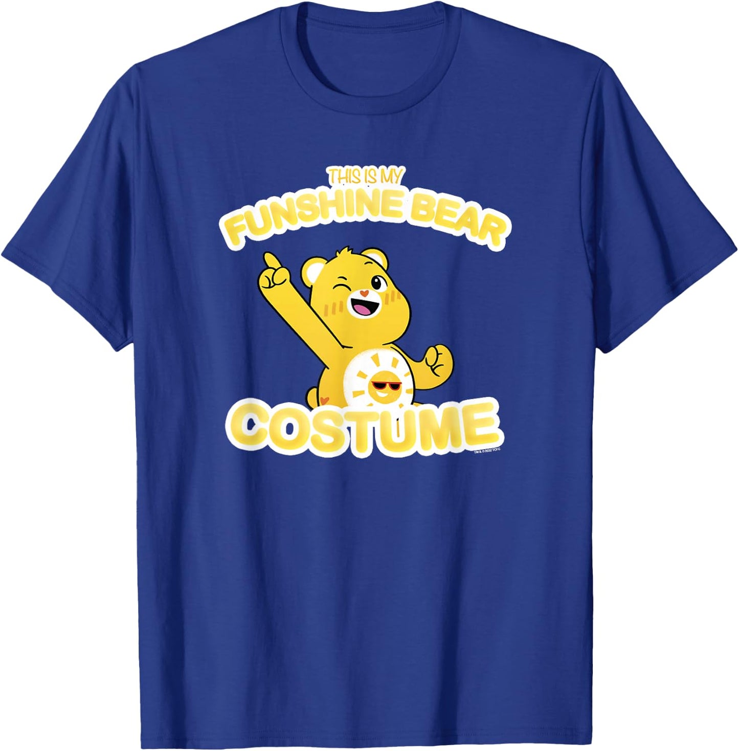 Care Bears Halloween This is My Funshine Bear Costume T-Shirt - T-Shirt | Royal