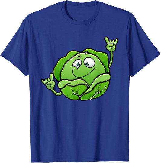 Funny Lettuce Lover Designs Women Vegetarian Foodie T-Shirt - T-Shirt | Royal