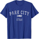 Park City Utah UT Vintage T-Shirt - T-Shirt | Royal