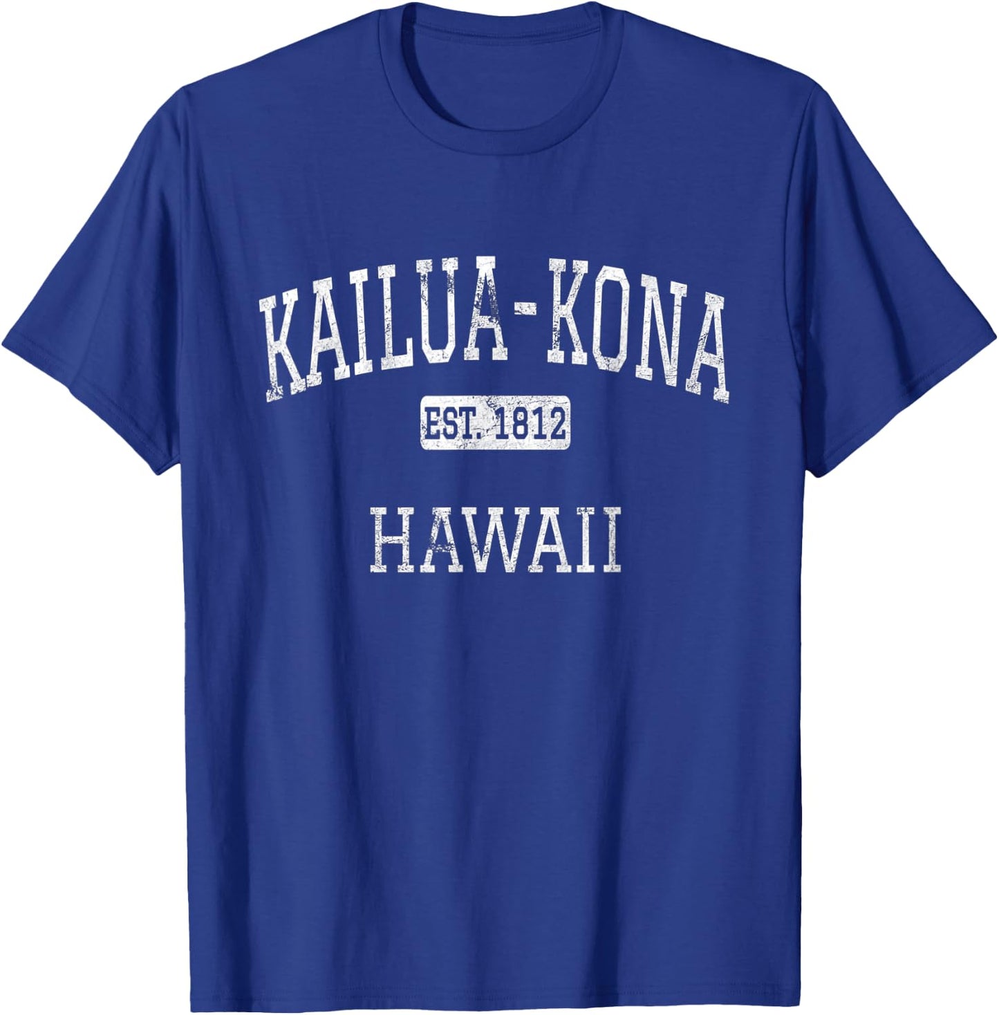 Kailua-Kona Hawaii HI Vintage T-Shirt - T-Shirt | Royal