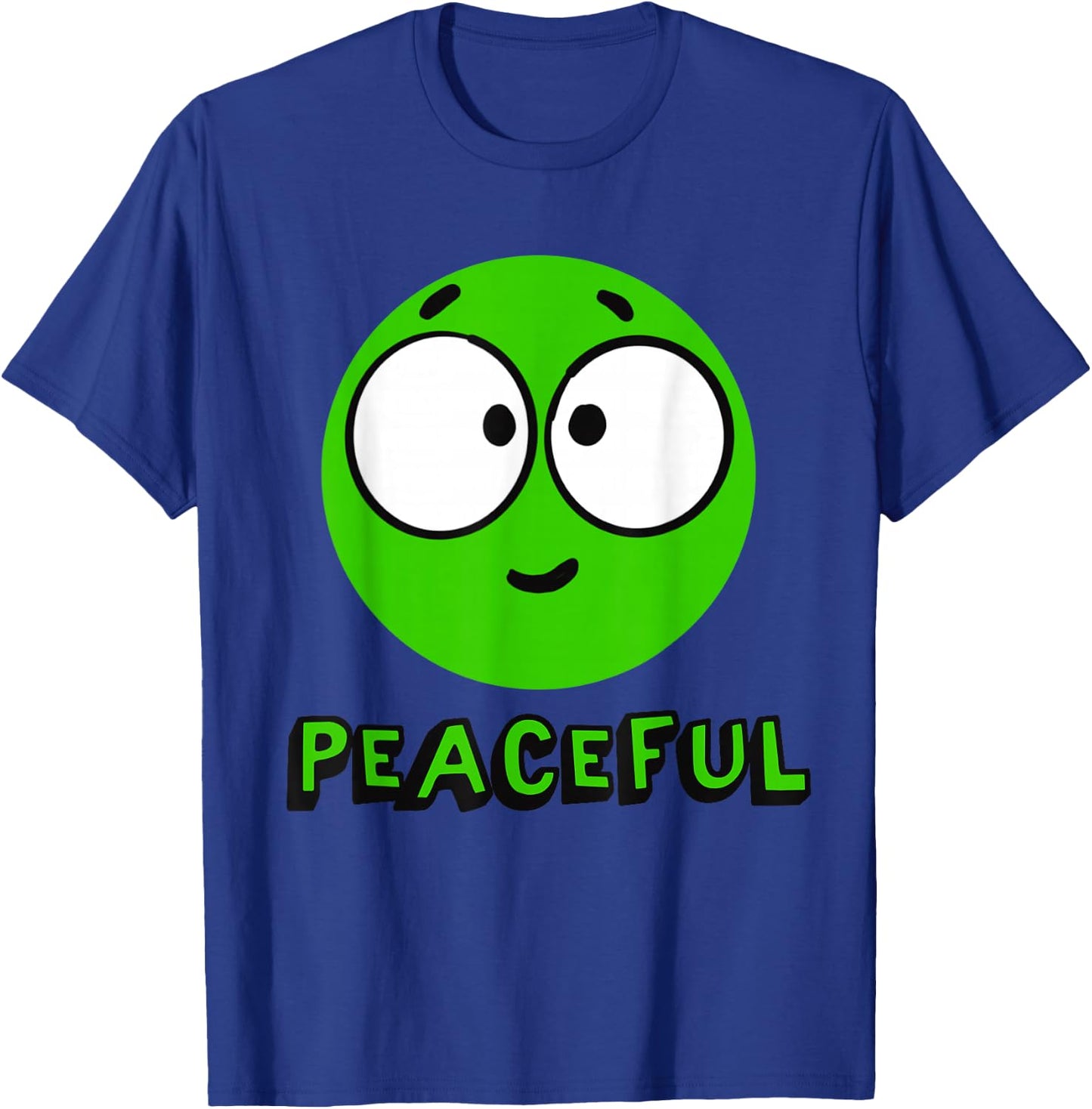 A Little Peaceful SPOT Version 2 T-Shirt - T-Shirt | Royal