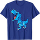 Funny Dinosaur T-Rex Dino Animal Lover Gift Kids Boys T-Shirt - T-Shirt | Royal