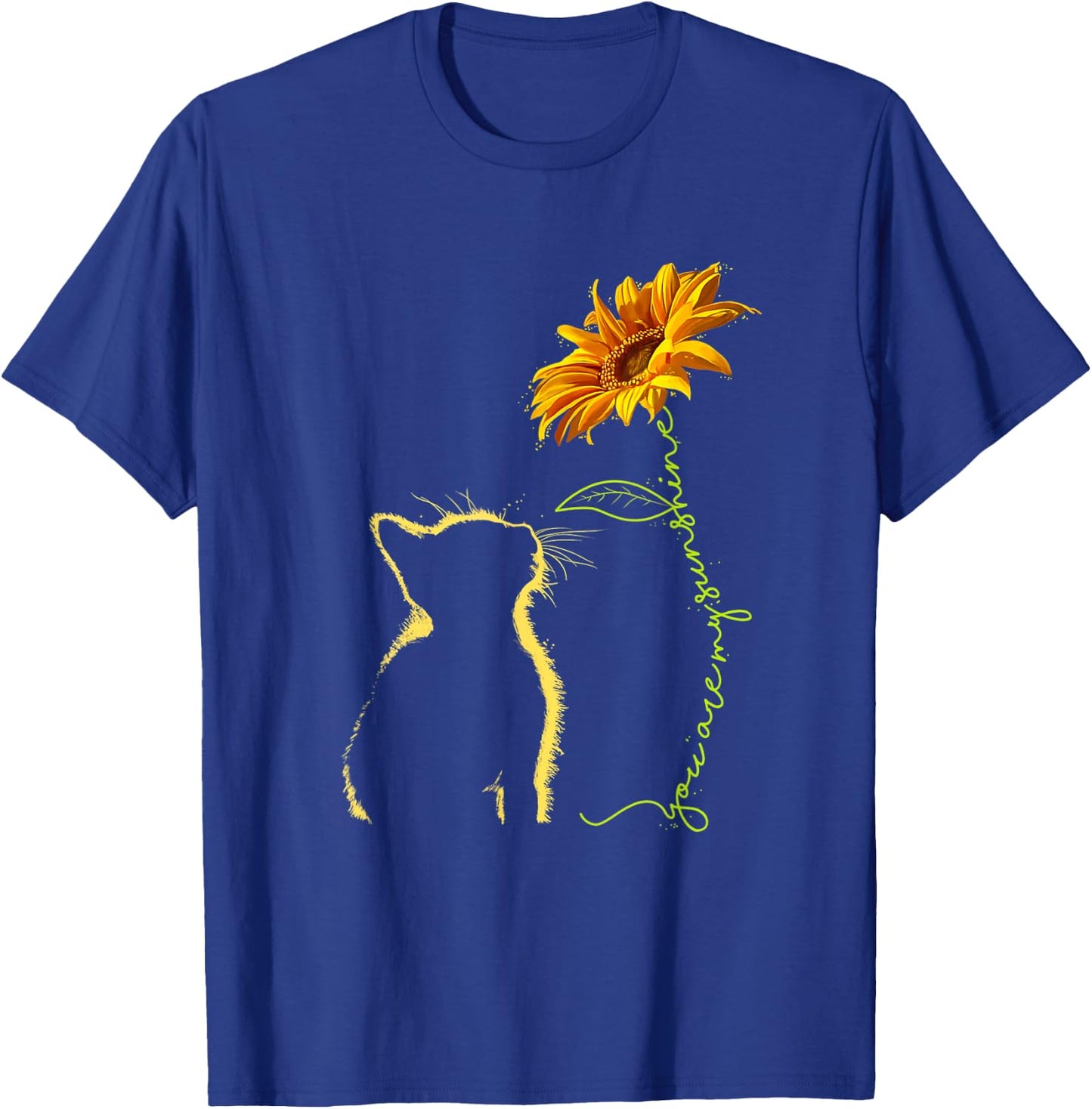 Cat You are My Sunshine Cats Gifts T-Shirt - T-Shirt | Royal