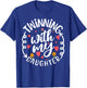 Twinning With My Daughter Mom Twin Matching Mom And Daughter T-Shirt - T-Shirt | Royal