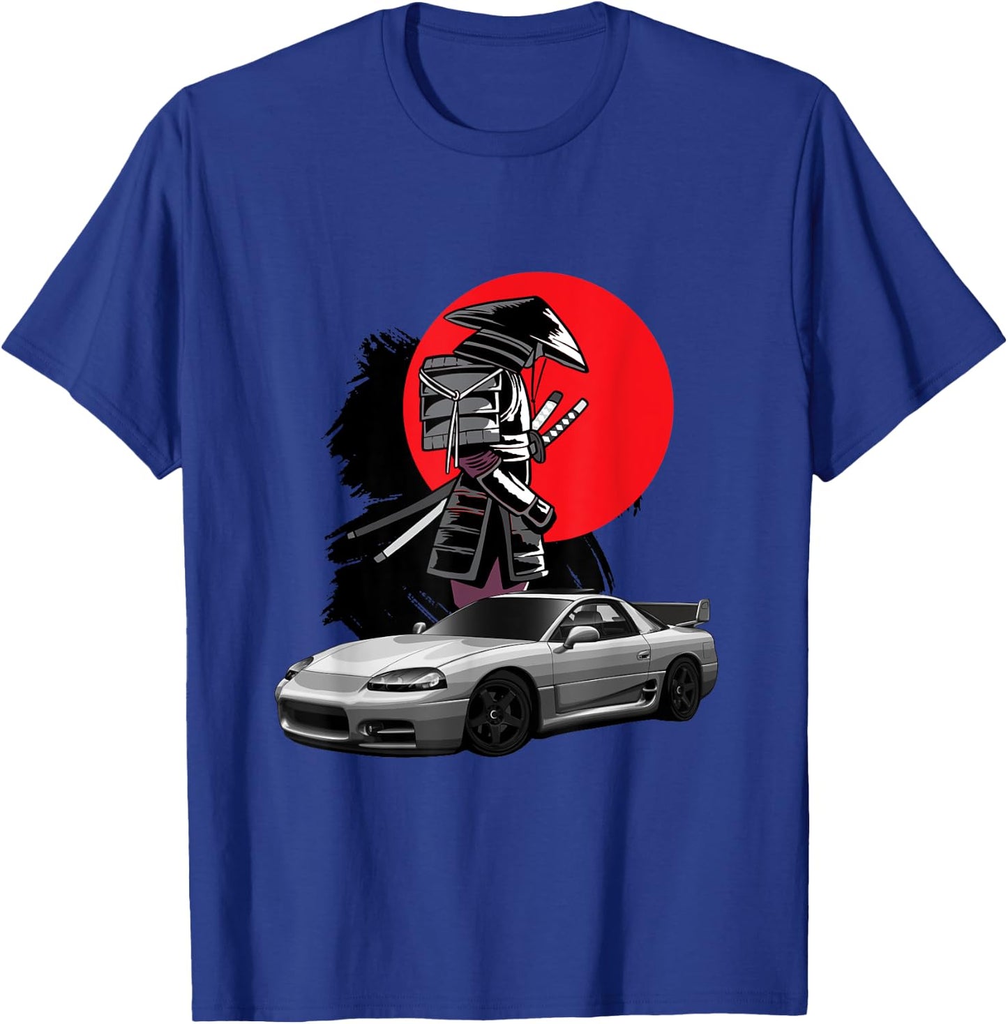 JDM 3000GT Car Tuning Japan Samurai Drift T-Shirt - T-Shirt | Royal