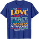 Religious Designs By ShirtZilla Fruit Of The Spirit Christian Bible Verse T-Shirt - T-Shirt | Royal