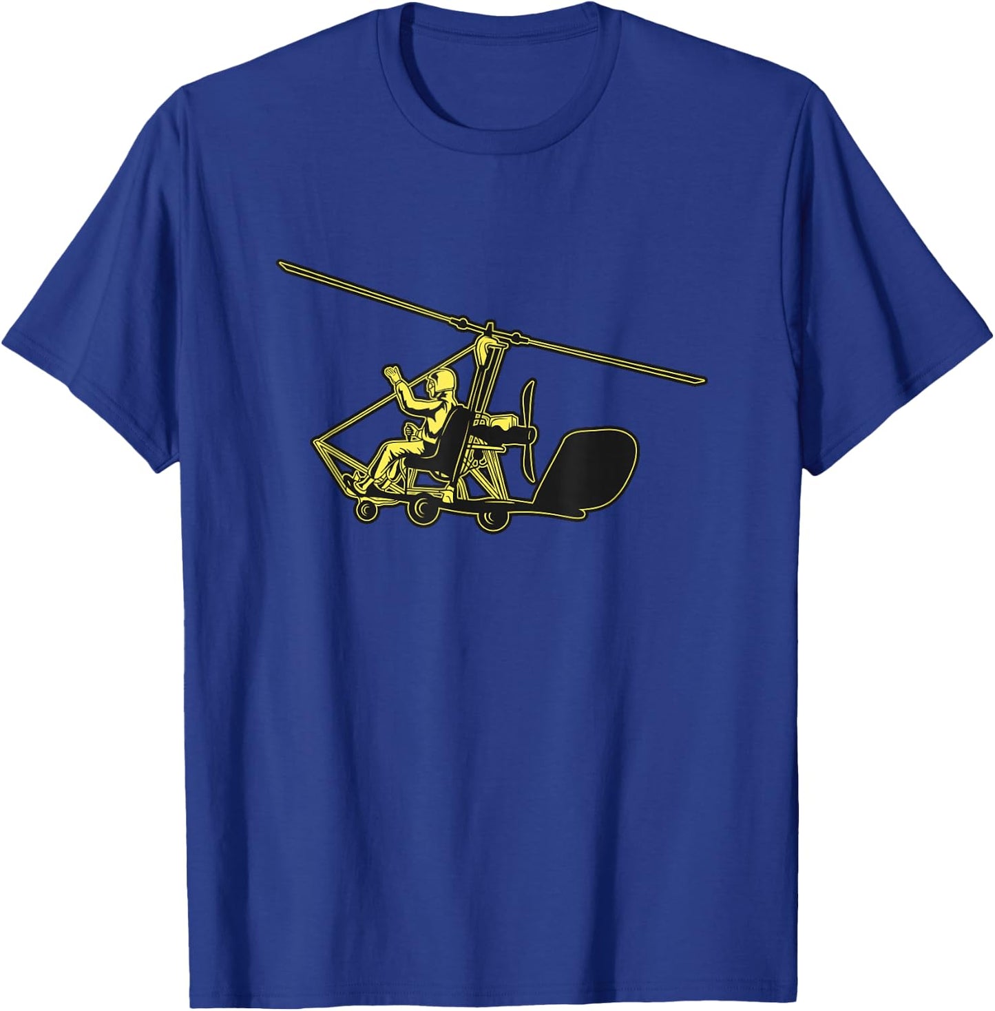 Gyrocopter gyrocopter gyrocopter T-Shirt - T-Shirt | Royal