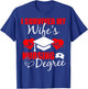 Funny I Survived My Wife's Nursing Degree Wife T-Shirt - T-Shirt | Royal