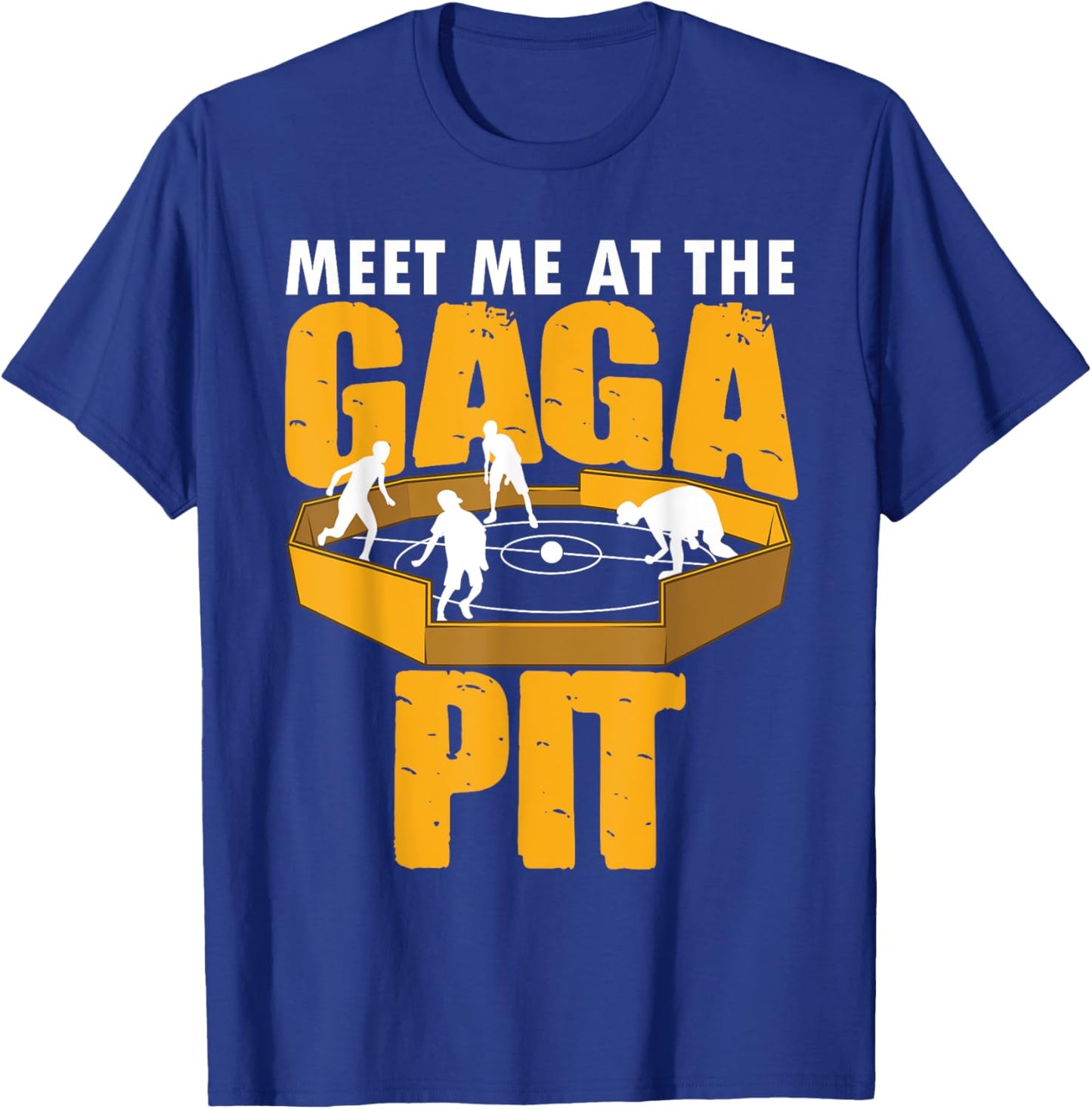 Cool Gaga Ball Gift Kids Funny Gaga ball Pit Dodgeball T-Shirt - T-Shirt | Royal
