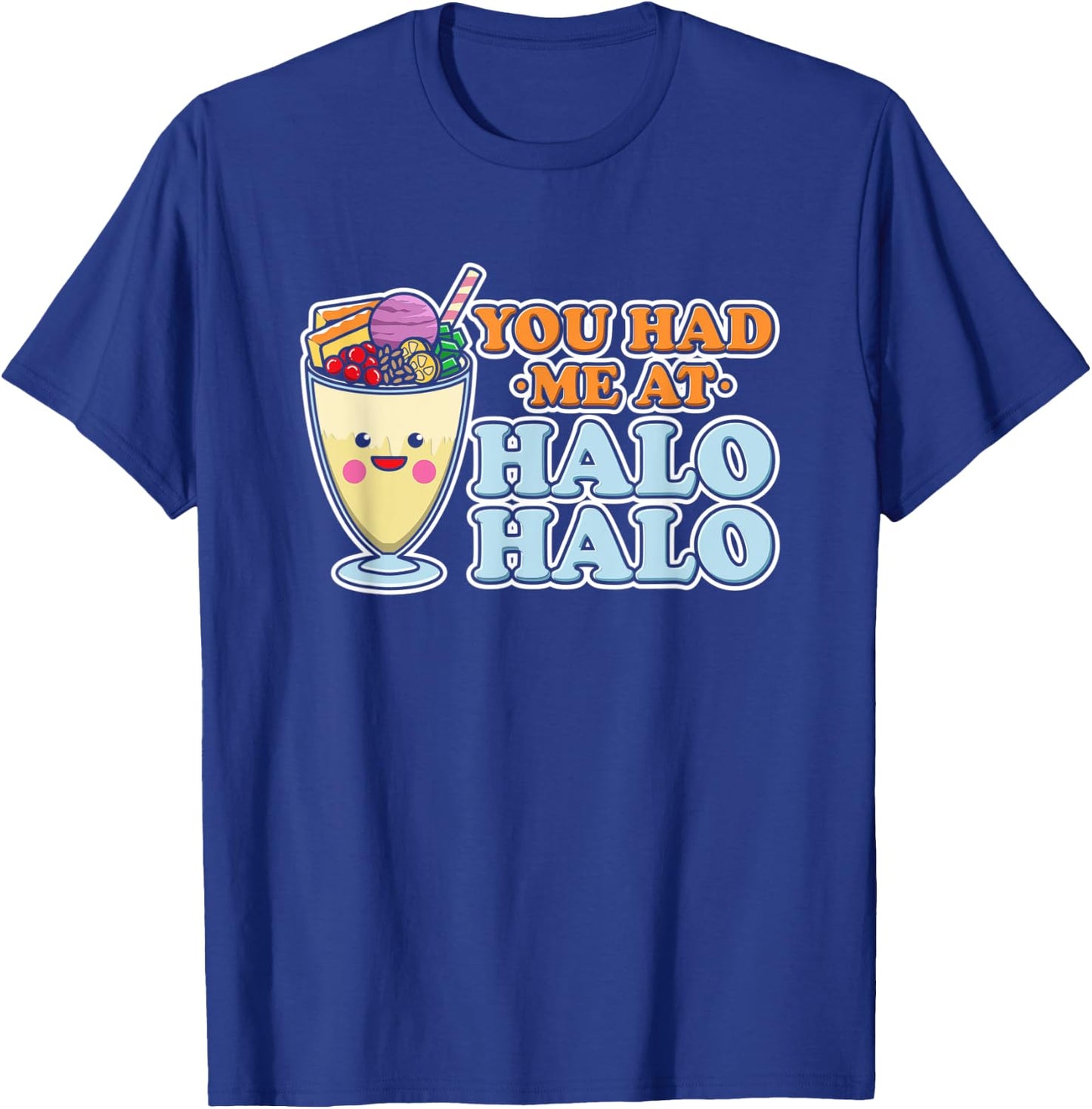 halo halo filipino ice shaver / Philippines Tagalog dessert T-Shirt - T-Shirt | Royal