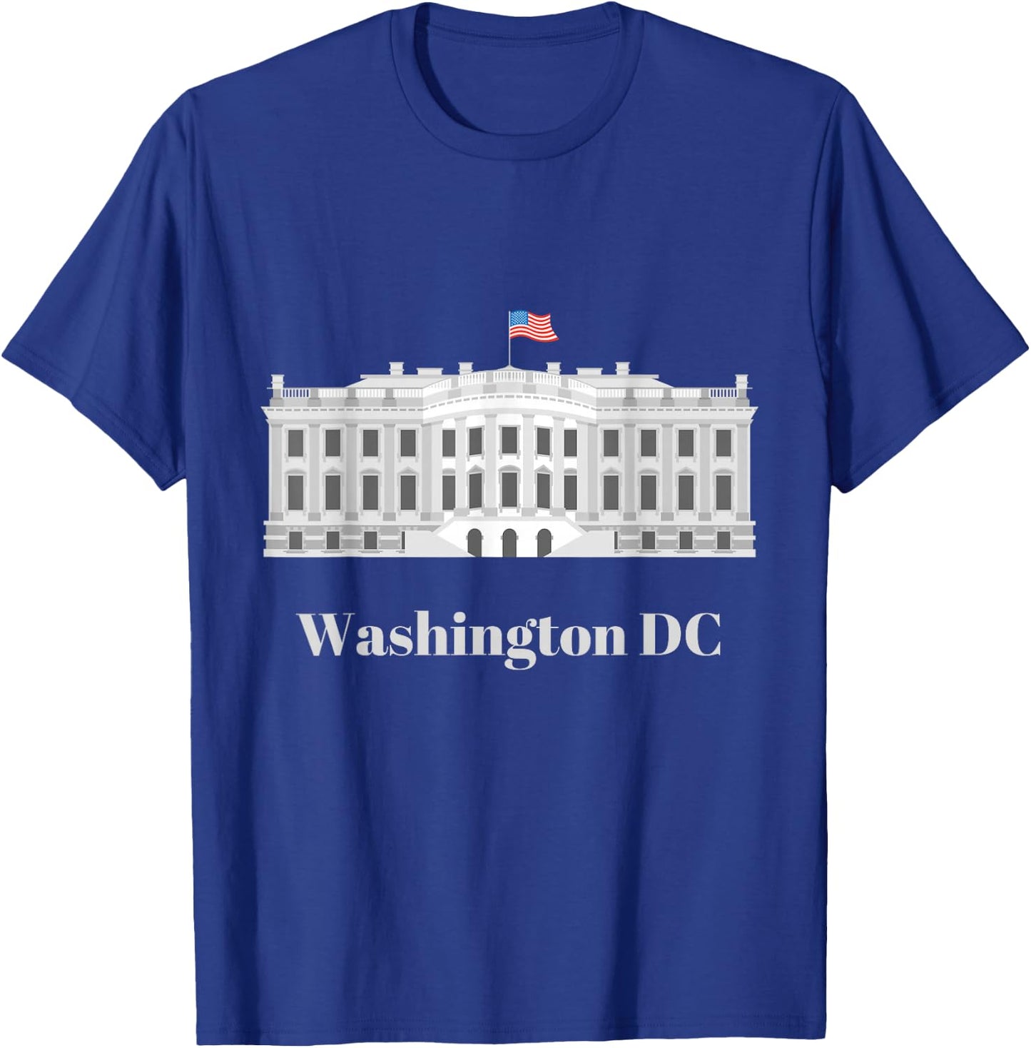 Washington DC White House T-Shirt - T-Shirt | Royal